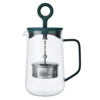 La Cafetière Gyro Spinfuser 1,25 L Tebrygger Grøn/Glas