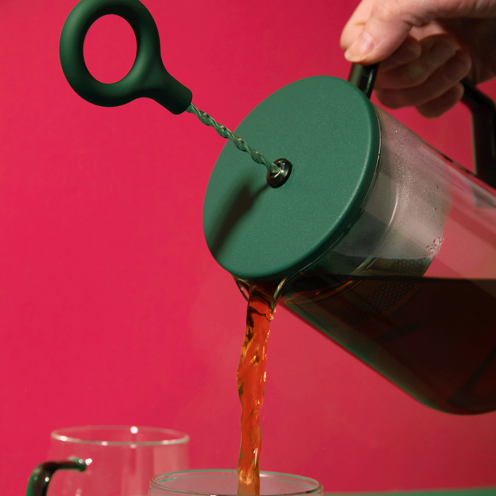 La Cafetière Gyro Spinfuser 1,25 L Tebrygger Grøn/Glas