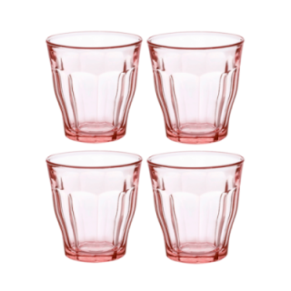 Duralex Picardie Caféglas 25 cl 4 Stk Rosa