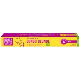 Black Coffee Roasters Lungo Blonde Kaffekapsler Øko 10 x 10 stk