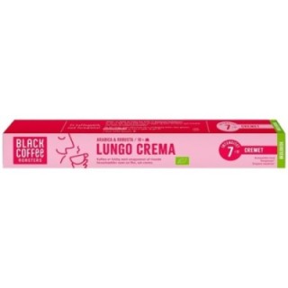 Black Coffee Roasters Lungo Crema Kaffekapsler Øko 10 x 10 stk