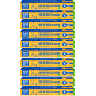 Black Coffee Roasters Supremo Colombia Kaffekapsler Øko 10 x 10 stk