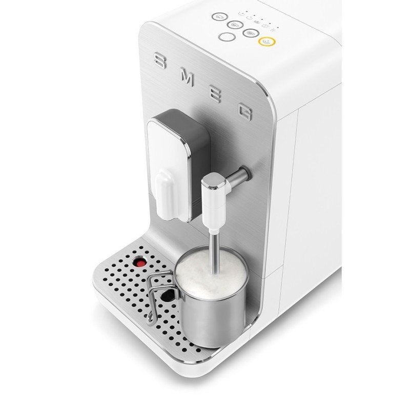 Smeg BCC12WHMEU Hvid Inkl. 1,8kg Rigtig Kaffe Mixpakke Kaffebønner