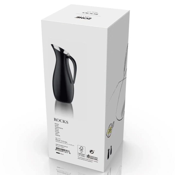 Zone Rocks Kande 1,7 L Sort