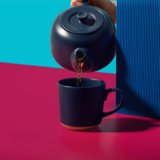 La Cafetière 0,6 L Tebrygger Navy