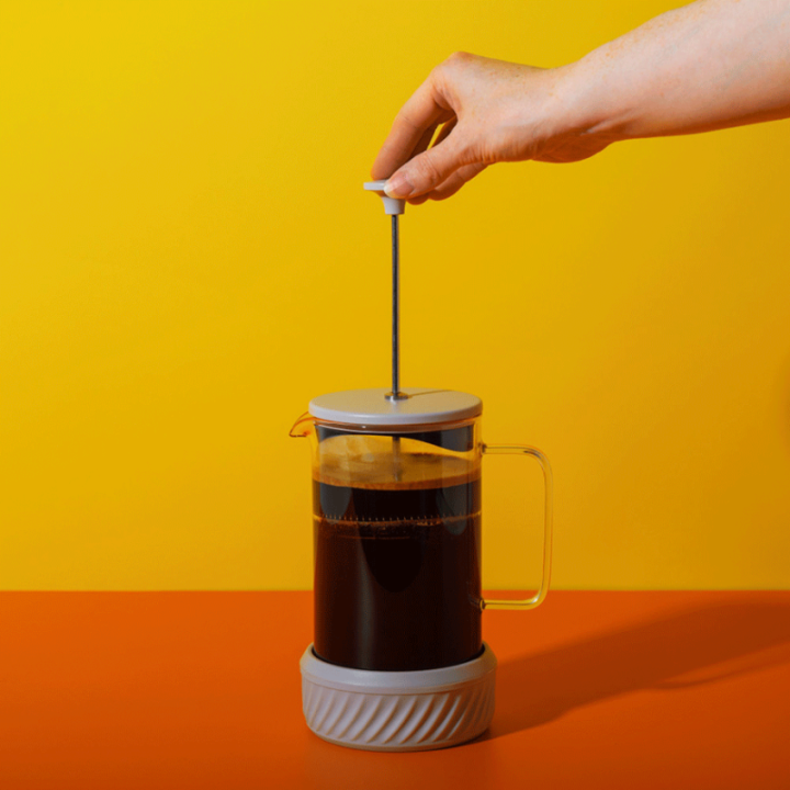 La Cafetière Zero 8 Kop. Stempelkande Latte