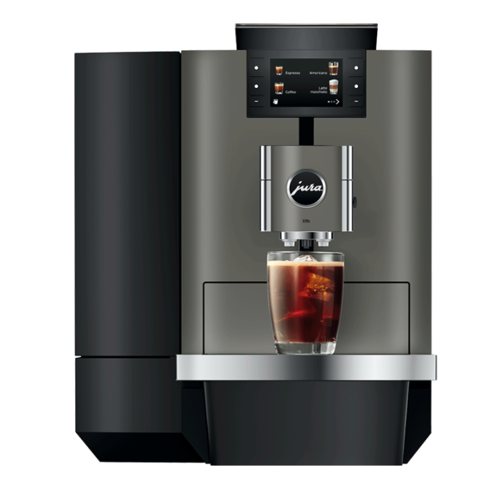 Jura X10c (EA) Dark Inox Espressomaskine Inkl. Startpakke