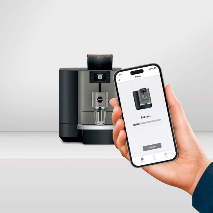 Jura X10c (EA) Dark Inox Espressomaskine Inkl. Startpakke