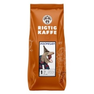 Rigtig Kaffe Indonesien No. 9 - 400g Hele kaffebønner
