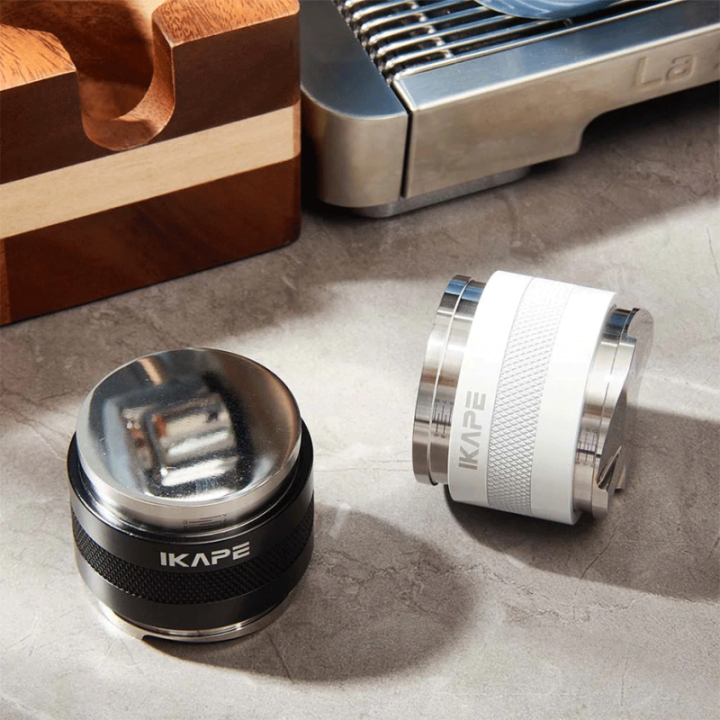 IKAPE 2 i 1 Tamper & Leveling Tool 53,3 mm Sort