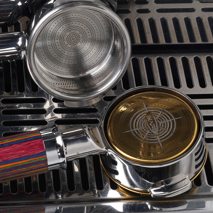 IKAPE Precision High Extraction Filterkurv 58 mm 2 Kops - 18 gram Guld