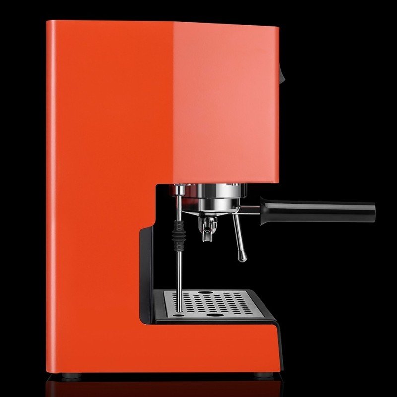 Gaggia Classic E24 Lobster Red Inkl. Eureka Mignon Zero 55s kvarn