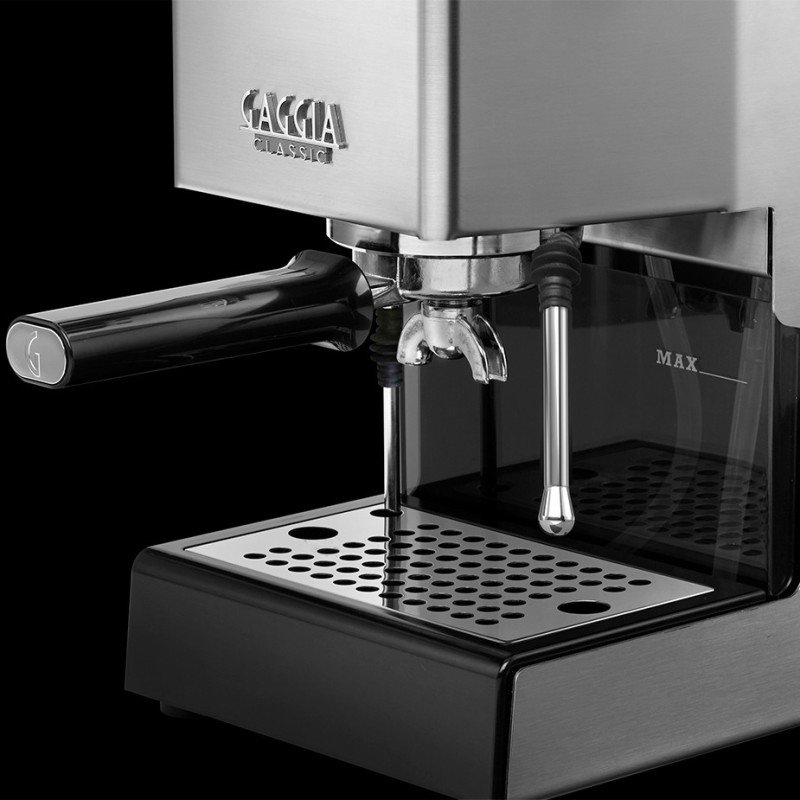 Gaggia Classic E24 Stål Inkl. Eureka Mignon Zero 55s Espressokvarn