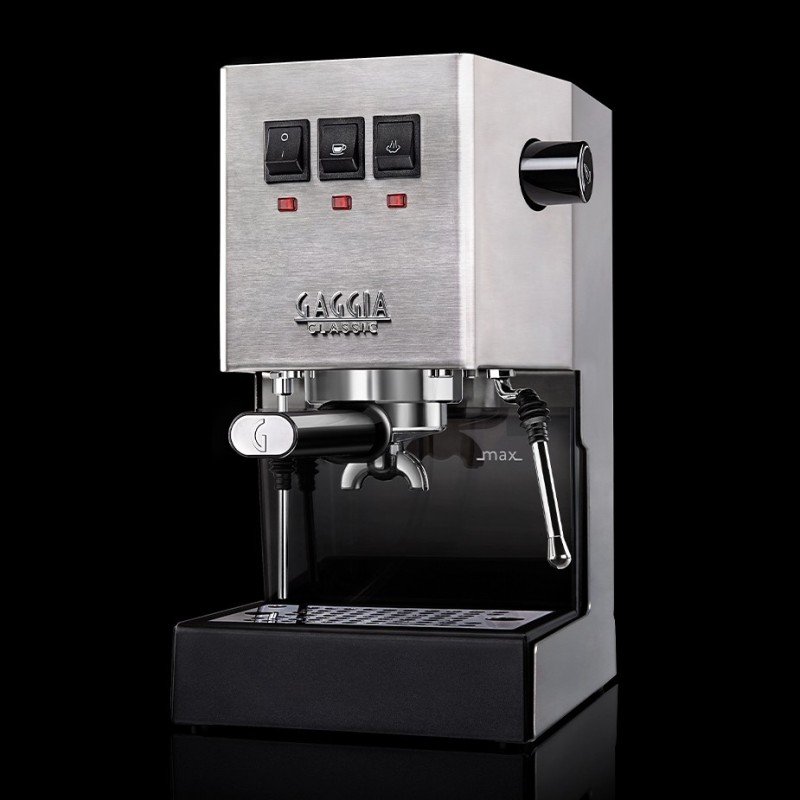 Gaggia Classic E24 Stål Inkl. Eureka Mignon Zero 55s Espressokvarn