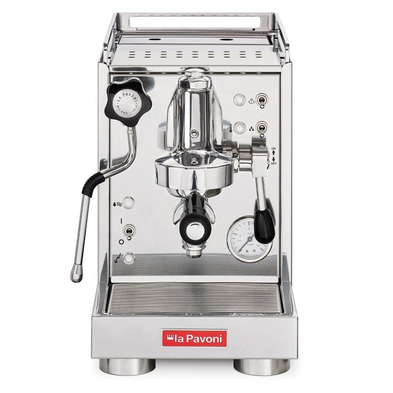La Pavoni Mini Cellini LPSMCS01EU Inkl. Eureka Mignon Zero 55s Kvarn