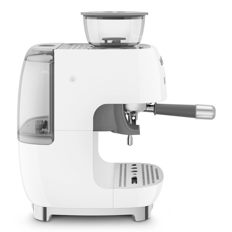 Smeg EGF03WHEU Manuel espressomaskine Inkl. Kværn Hvid