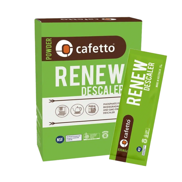 Cafetto Renew Organisk Afkalkningspulver 6x25g