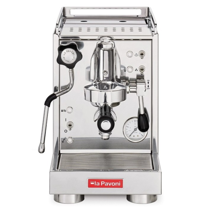 La Pavoni Mini Cellini LPSMCS01EU Espressomaskine Inkl. La Pavoni Prosumer Chrome Espressokværn