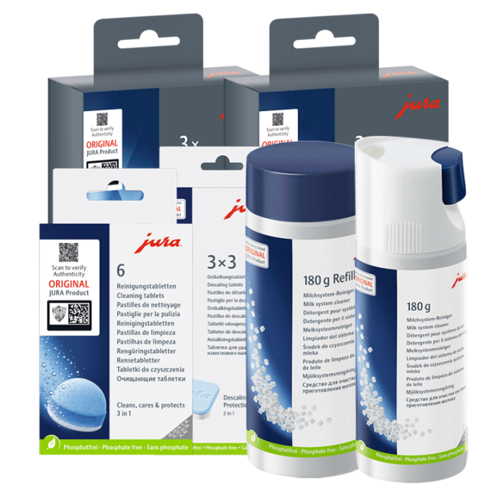 Jura Plejepakke - Claris Smart+ Filtre 6 stk, Rens & Afkalkning