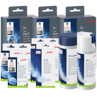 Jura Plejepakke - Claris Smart+ Filtre 9 stk, Rens & Afkalkning