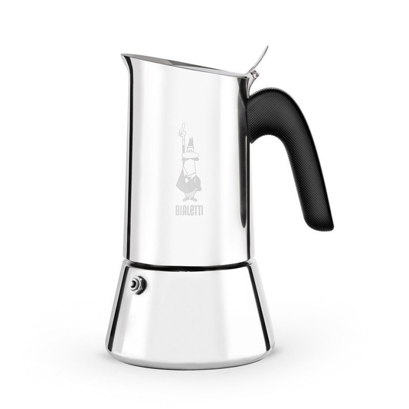 Bialetti Venus Elegance 4 Kop. Espressokande Stål Inkl. Lavazza Tales of Italy Canal Grande 226,8g Formalet kaffe