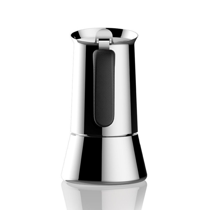 Bialetti Venus Elegance 4 Kop. Espressokande Stål Inkl. Lavazza Tales of Italy Canal Grande 226,8g Formalet kaffe