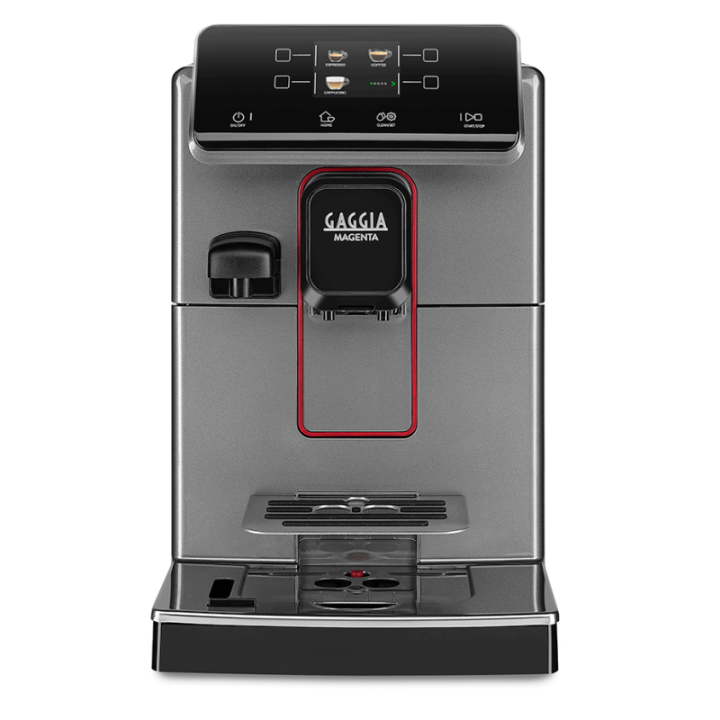 Gaggia Magenta Prestige Glazed Grey Espressomaskine Inkl. 3kg Rigtig Kaffe Hele kaffebønner & Stavn Sirup 2 Stk.