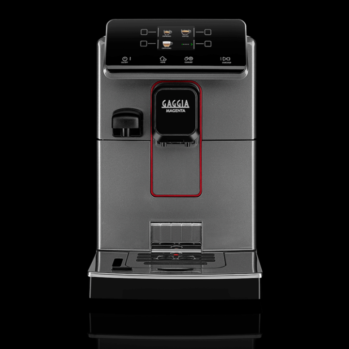 Gaggia Magenta Prestige Glazed Grey Espressomaskine Inkl. 3kg Rigtig Kaffe Hele kaffebønner & Stavn Sirup 2 Stk.