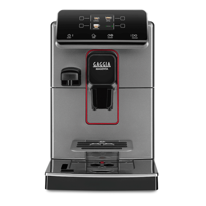 Gaggia Magenta Prestige Glazed Grey Espressomaskine Inkl. 3kg Rigtig Kaffe Hele kaffebønner & Stavn Sirup 2 Stk.
