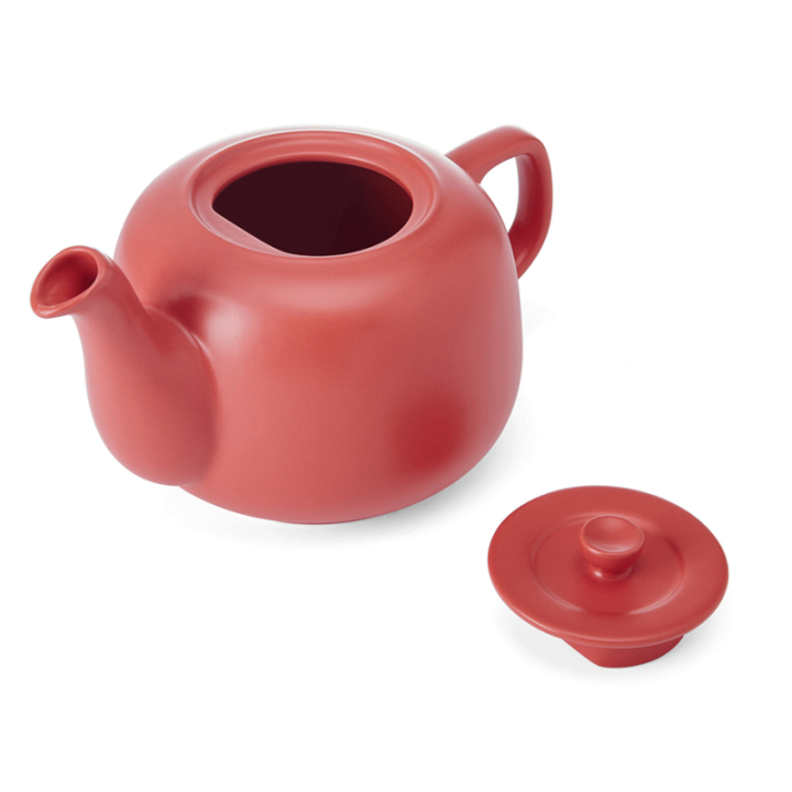 La Cafetière 1,2 L Tebrygger Rød Inkl. Østerlandsk Thehus Harlekin Te Pyramidetebreve 75 stk