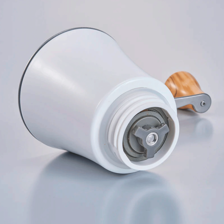 Hario V60 Manuel Kaffemølle Oliventræ