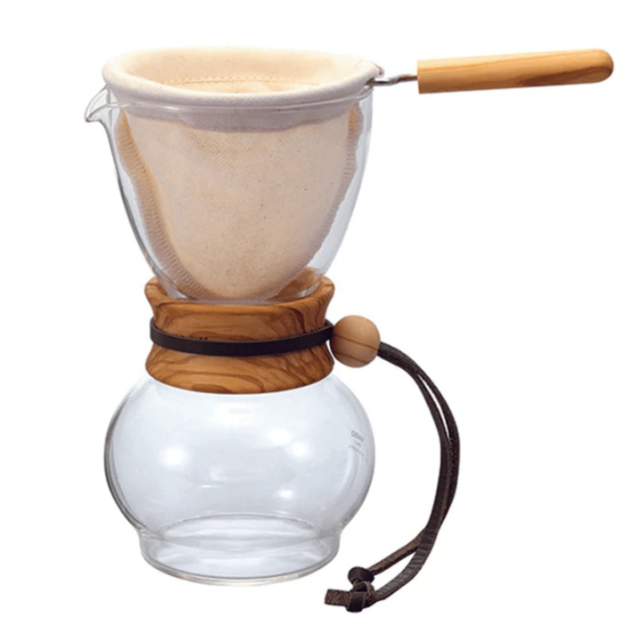 Hario Pour Over 3 Kop. Oliventræ