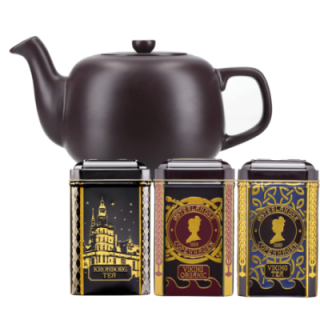 La Cafetière 0,6 L Tebrygger Lilla Inkl. Østerlandsk Thehus Pyramidetebreve 36 stk