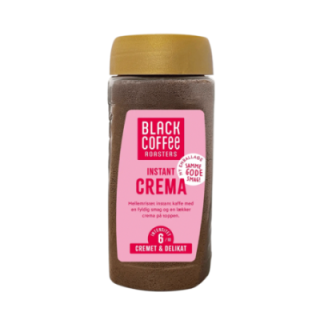 Black Coffee Roasters Instant Crema Kaffe 80g 6 stk