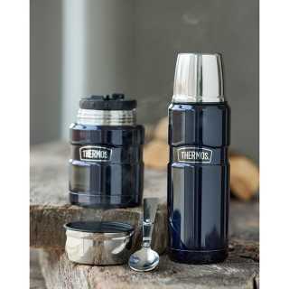 Thermos Stainless King Termoflaske 0,47 L Mørkeblå