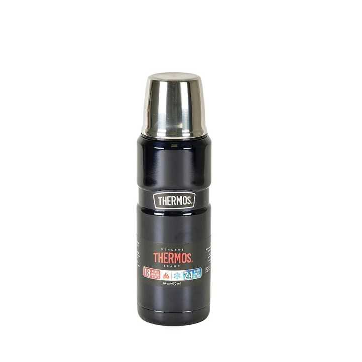 Thermos Stainless King Termoflaske 0,47 L Mørkeblå