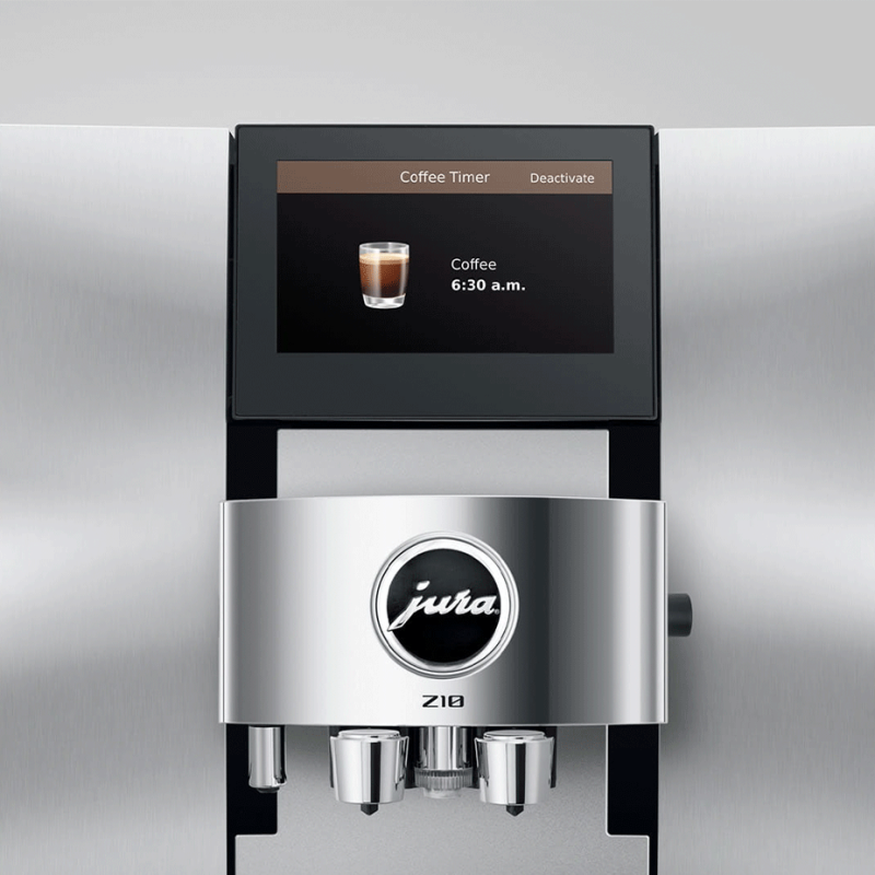 Jura Z10 (EB) Aluminium White Espressomaskine Inkl. Startpakke DK sprog