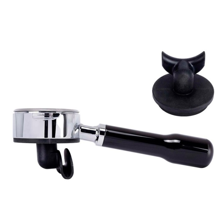 Profitec RIDE Espressomaskine Inkl. Eureka Mignon Libra 65 Chrome/Mat Sort Espressokværn, Knockbox & Mælkekande 0,5L