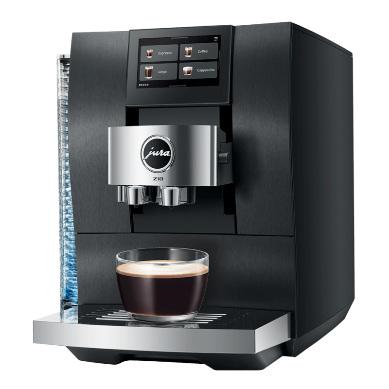 Jura Z10 (EB) Aluminium Black Espressomaskine Inkl. Startpakke DK sprog, Rens, Afkalkning, Mælkebeholder & 3kg Rigtig Kaffe