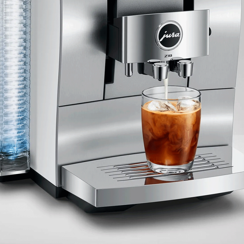 Jura Z10 (EB) Aluminium White Espressomaskine Inkl. Startpakke DK sprog, Rens, Afkalkning, Filter, Mælkebeholder & 3kg Kaffe
