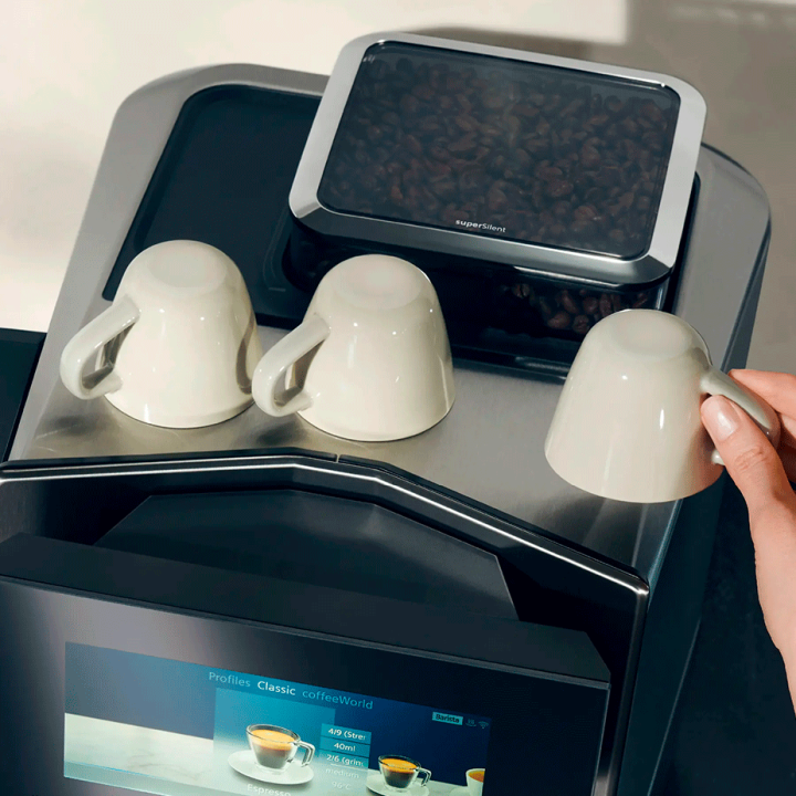 Siemens TQ905RZ3 EQ900 Plus Espressomaskine Inkl. AutoCalc'n Clean