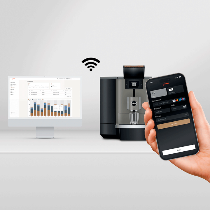 Jura X10c (EA) Dark Inox Espressomaskine Inkl. Startpakke, 2,5L Cooler, Pleje, Kaffe & Opsætning