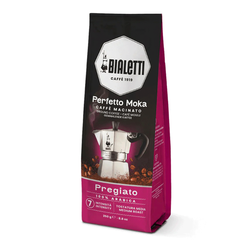 Bialetti Perfetto Moka Pregiato 250g Malet Kaffe