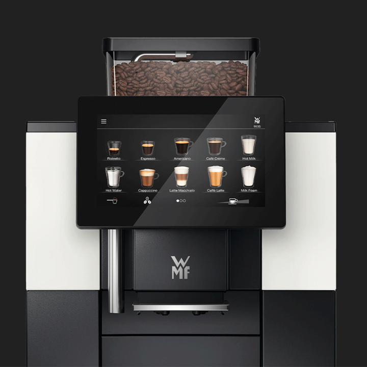 WMF 950S Hvid/Sort Espressomaskine Inkl. Vandfilter & Installationssæt