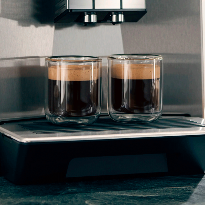 Siemens TQ905RZ3 EQ900 Plus Espressomaskine Inkl. AutoCalc'n Clean, Termokande & 6kg Rigtig Kaffe Hele kaffebønner