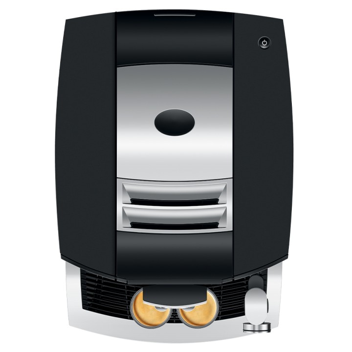 Jura J8 (EA) Piano Black Espressomaskine Inkl. Startpakke, Mælkebeholder, Pleje, Filter & 3kg Rigtig Kaffe Crema Intenso
