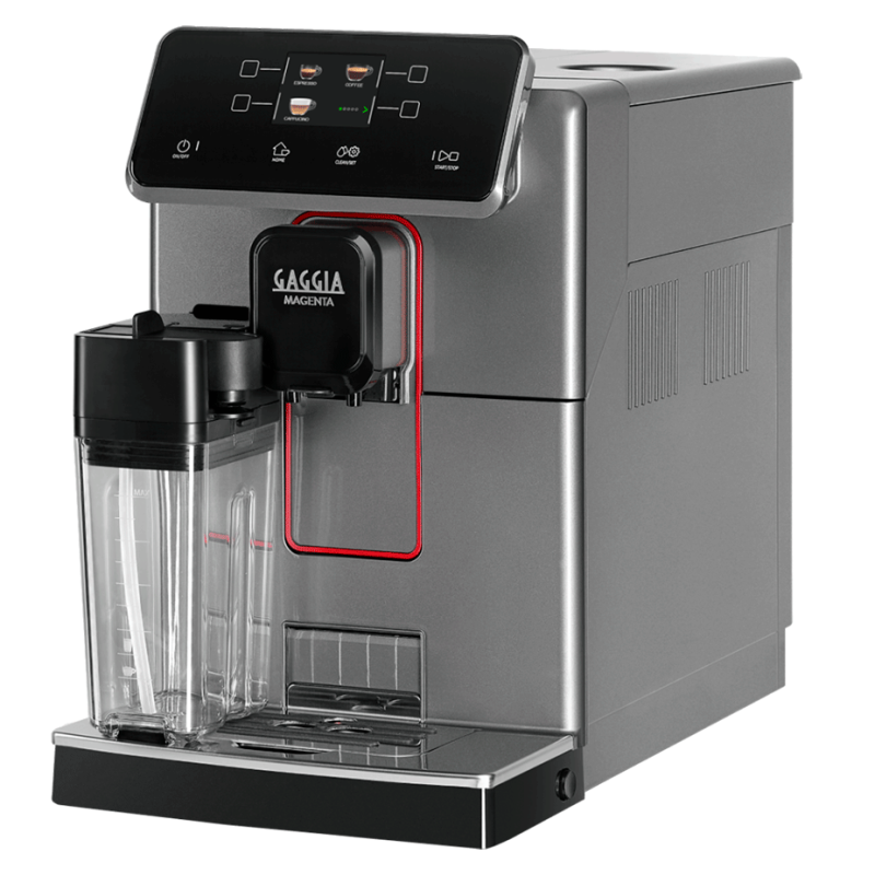 Gaggia Magenta Prestige Glazed Grey Espressomaskine Inkl. 3x400g Rigtig Kaffe & Sirup
