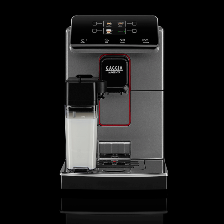 Gaggia Magenta Prestige Glazed Grey Espressomaskine Inkl. 3x400g Rigtig Kaffe & Sirup