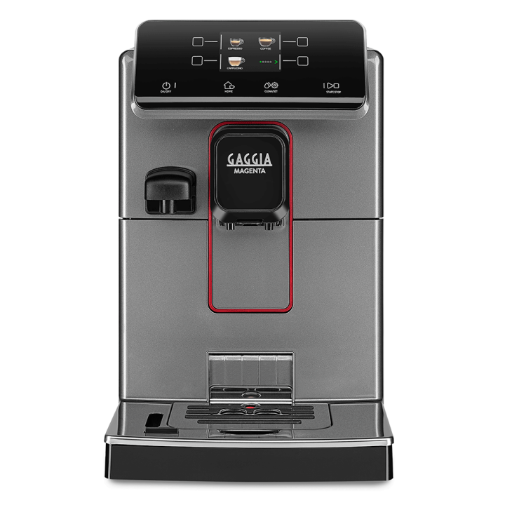 Gaggia Magenta Prestige Glazed Grey Espressomaskine Inkl. 3x400g Rigtig Kaffe & Sirup