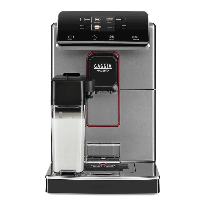 Gaggia Magenta Prestige Glazed Grey Espressomaskine Inkl. 3x400g Rigtig Kaffe & Sirup